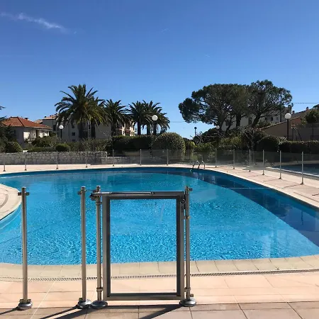 Appartement 2 Pieces, Renove, 2 Piscines+Tennis, Mer, Climatisation Antibes Buitenkant foto