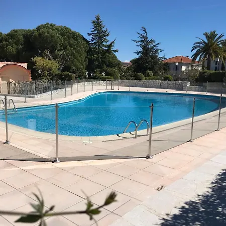 Appartement 2 Pieces, Renove, 2 Piscines+Tennis, Mer, Climatisation Antibes Buitenkant foto